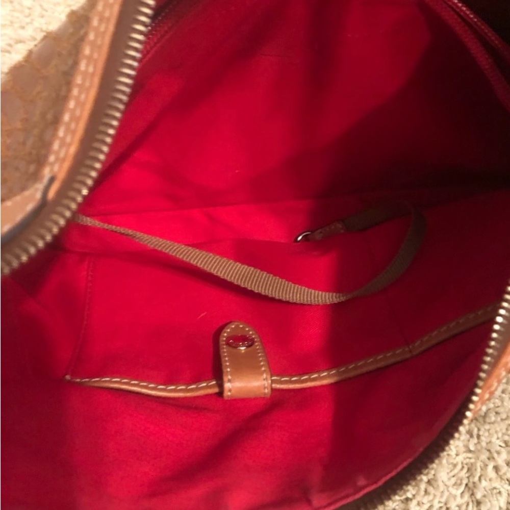 Dooney & Bourke Erica Brown Python Leather Hobo B… - image 6